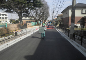 市道八王子11号線道路改修その2工事